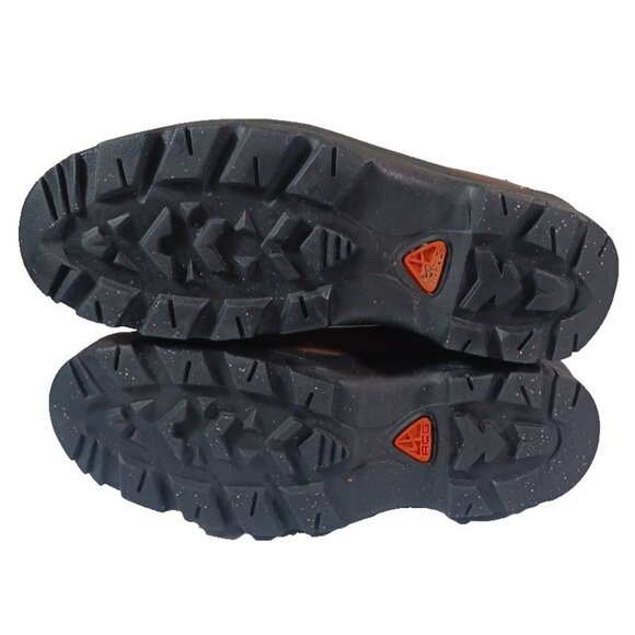 Nike ACG Boots Size 6 Men 7.5 Women Brown Leather Hiking Lace Up Vtg 90s  990608 - Picture 9 of 9